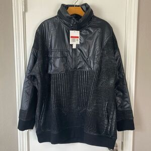 NWT Nike Women’s City‎ Ready Black 1/4 Zip Training Jacket Oversized Fit Size L